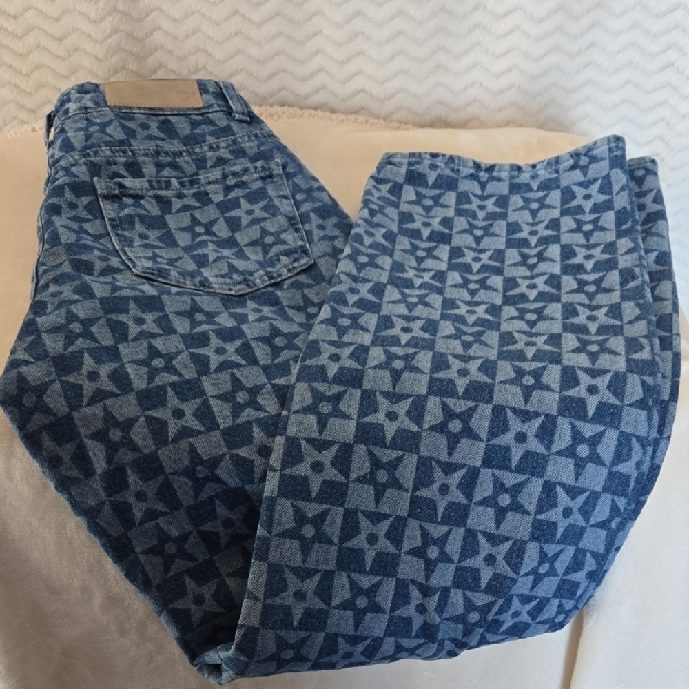 Host PICK Nasty Gal Star Patterned Women's Jeans.